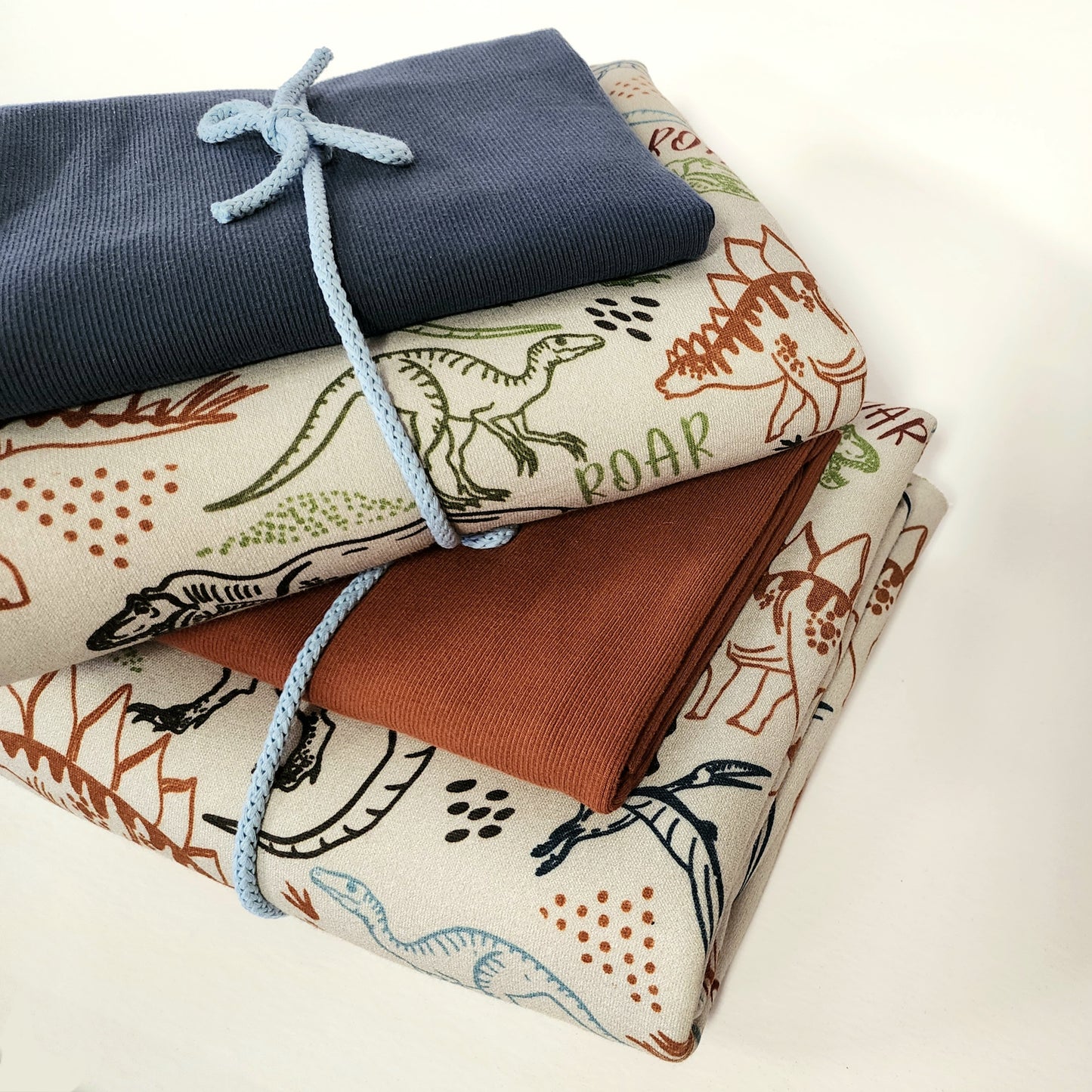 Colorful Dinos Sweatshirt Fleece Bundles