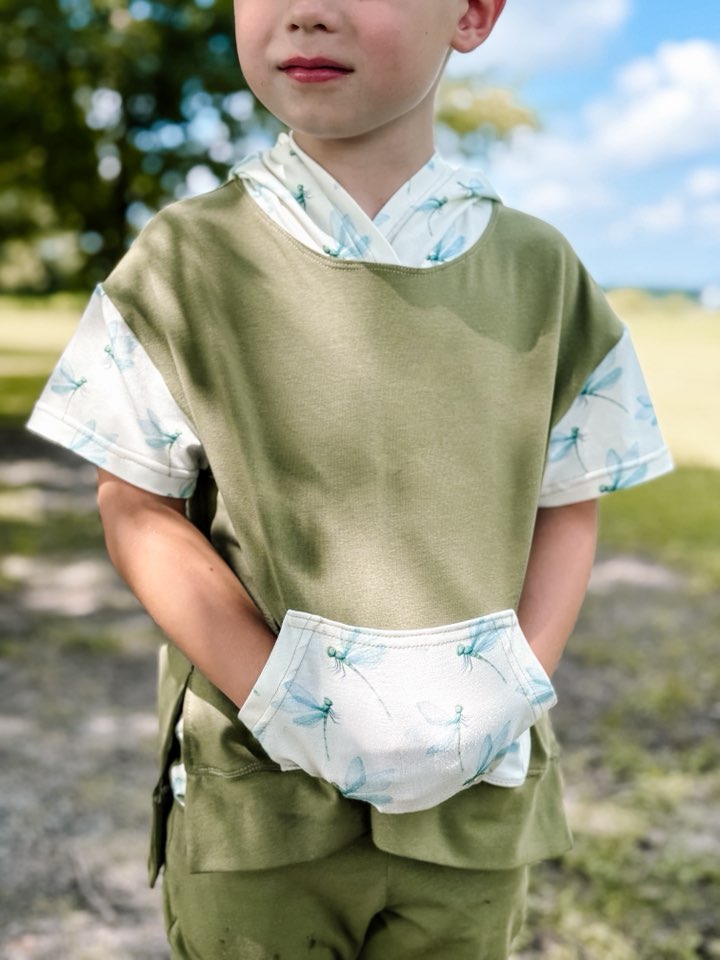 Kid's Drop Shoulder Hoodie