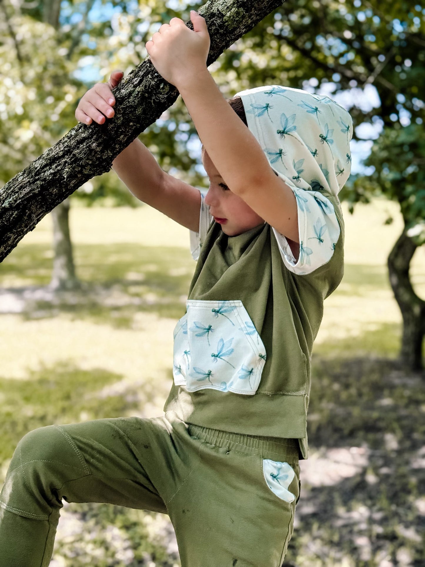 Kid's Drop Shoulder Hoodie