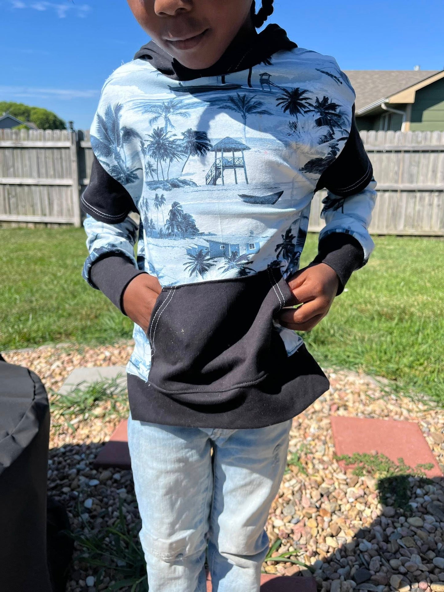 Kid's Drop Shoulder Hoodie