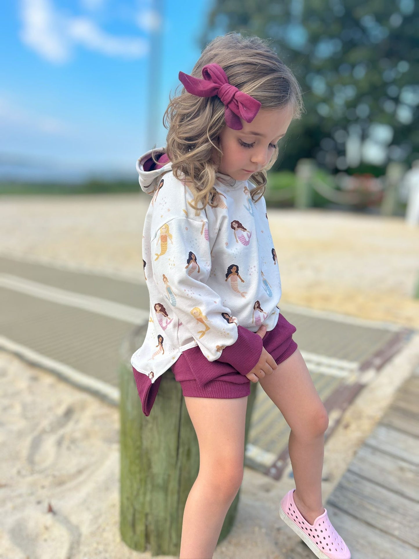Kid's Drop Shoulder Hoodie