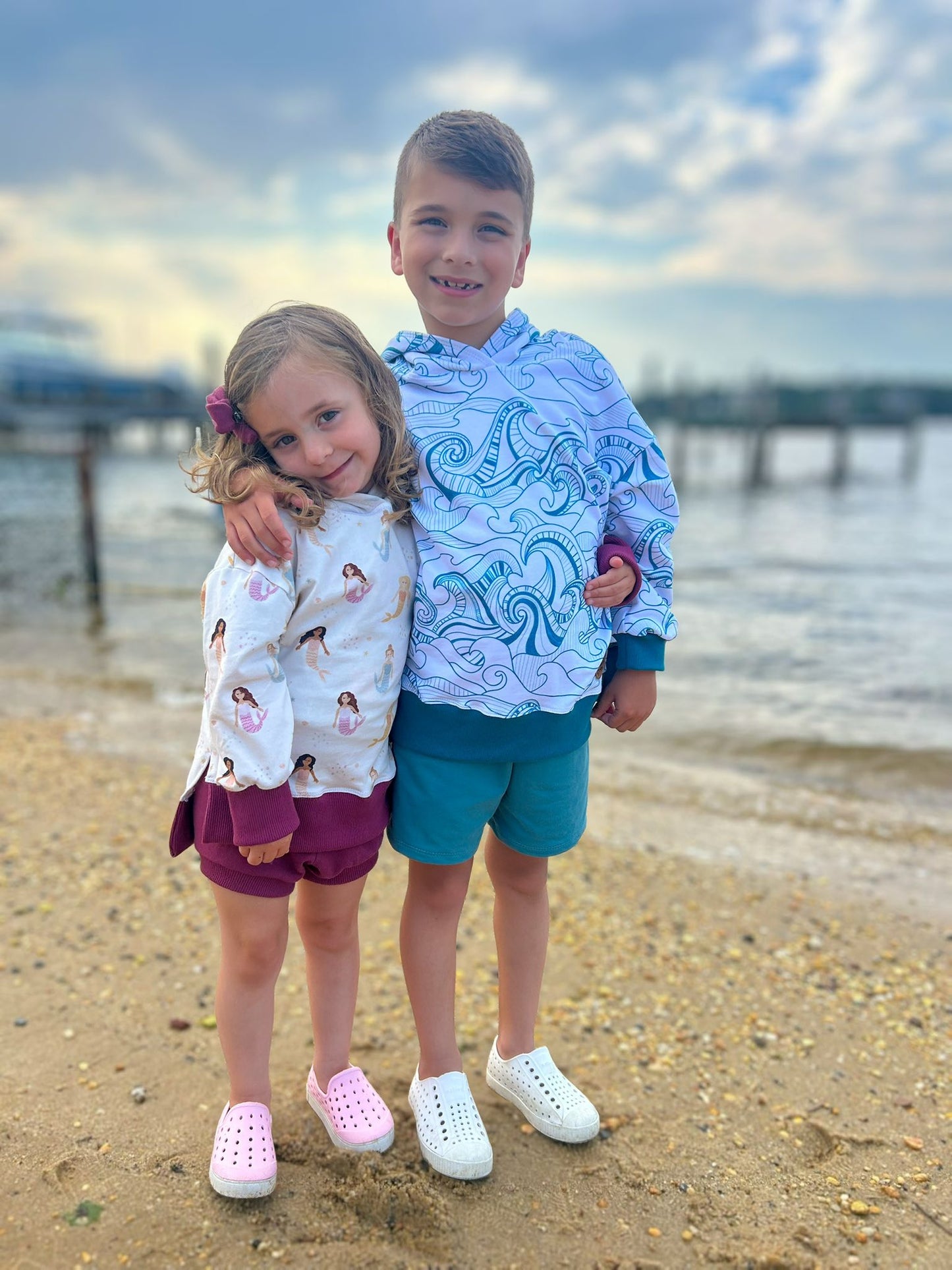 Kid's Drop Shoulder Hoodie