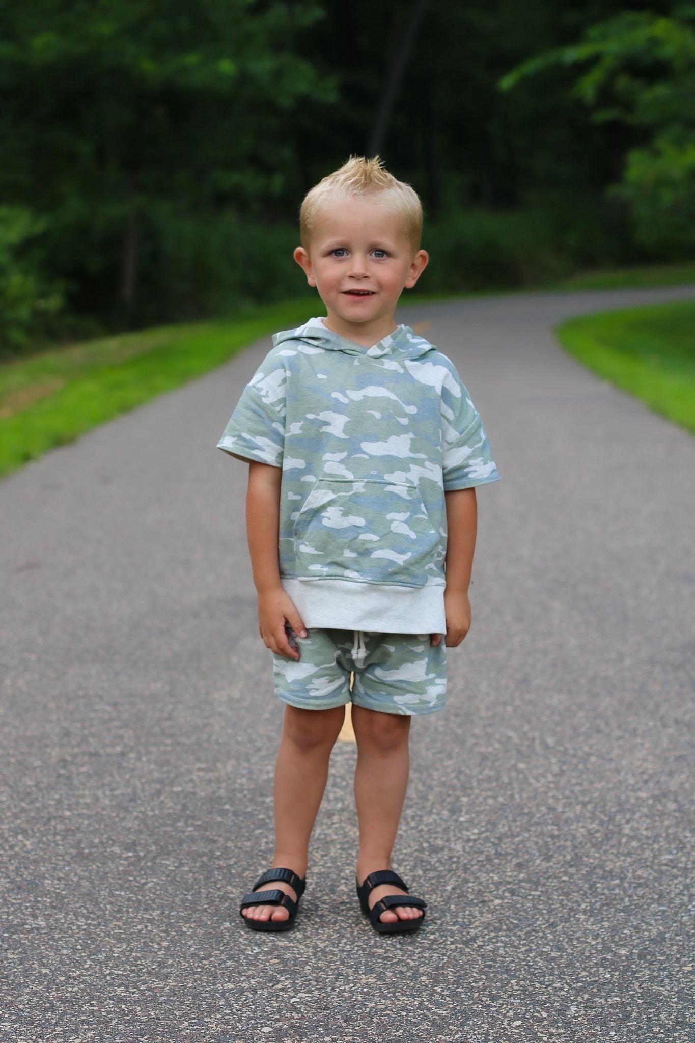 Kid's Drop Shoulder Hoodie