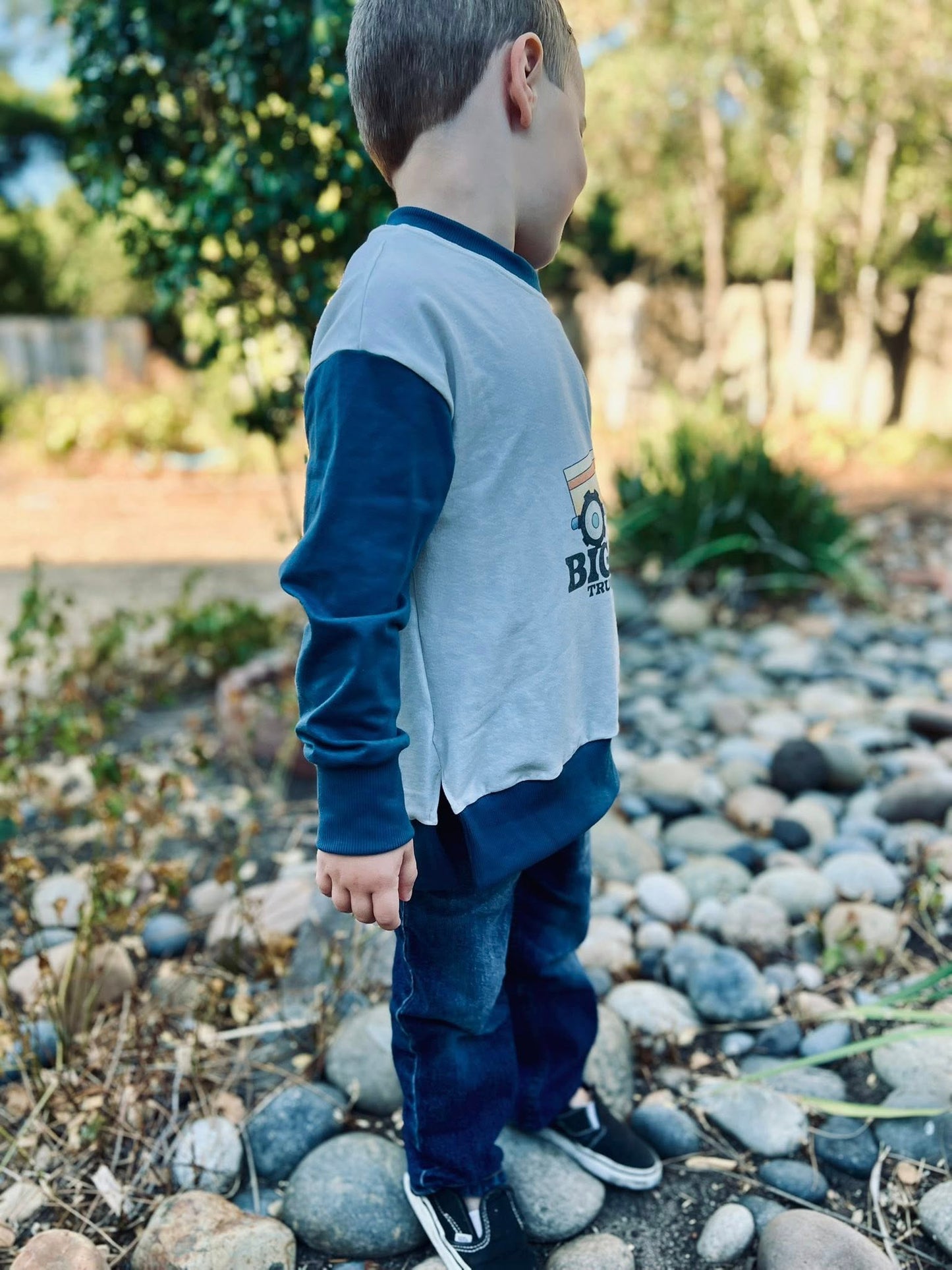 Kid's Drop Shoulder Hoodie