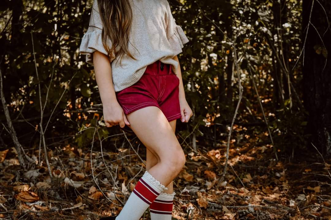 Kid's Bum Shorts Sewing Pattern