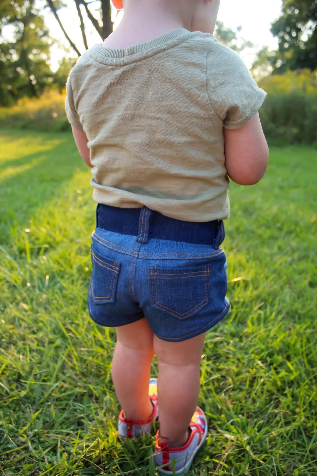 Kid's Bum Shorts Sewing Pattern