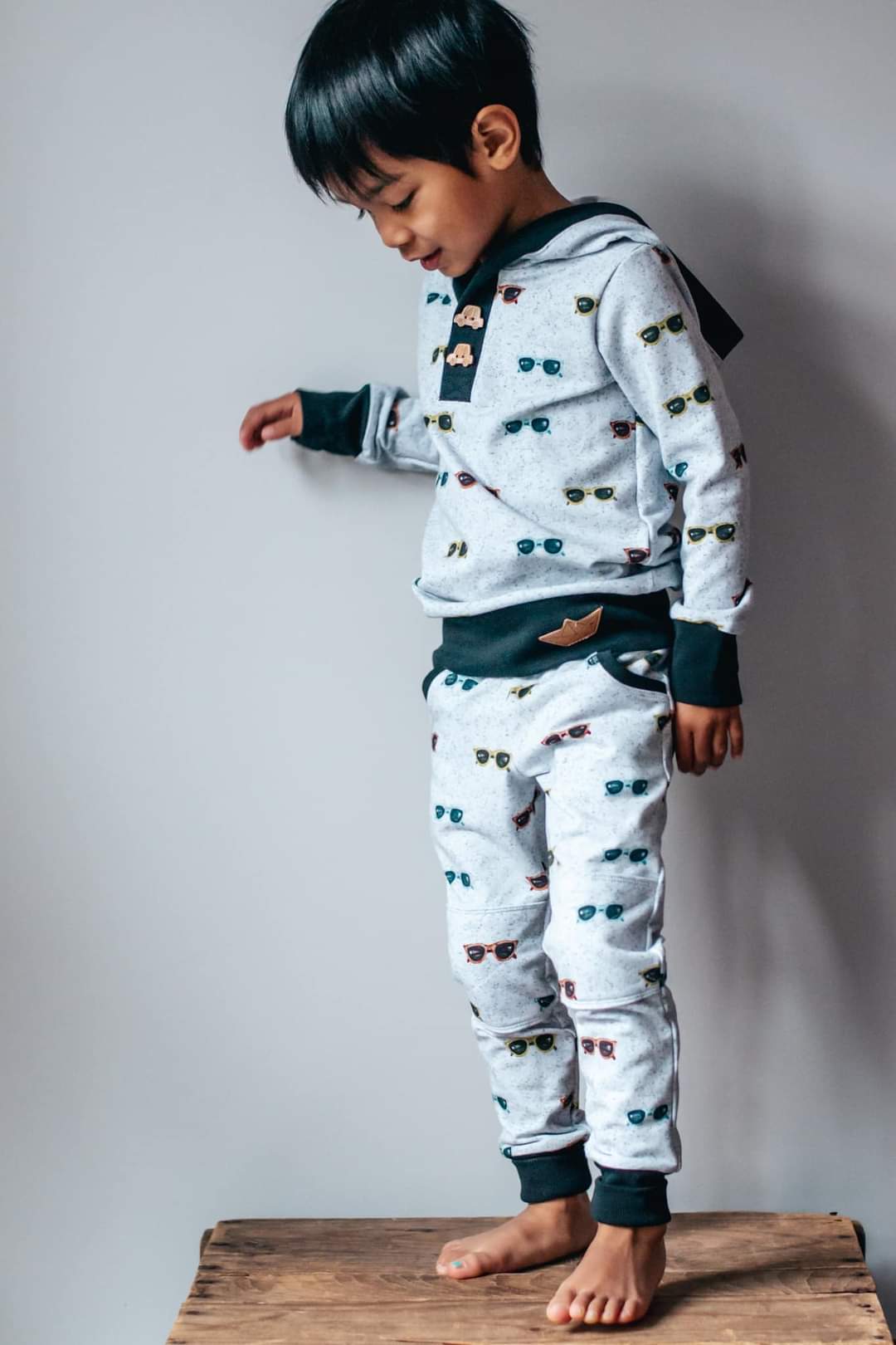 Kid's Kneepatch Joggers Sewing Pattern