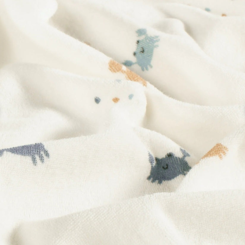 European Printed Sponge Terry - Crabs