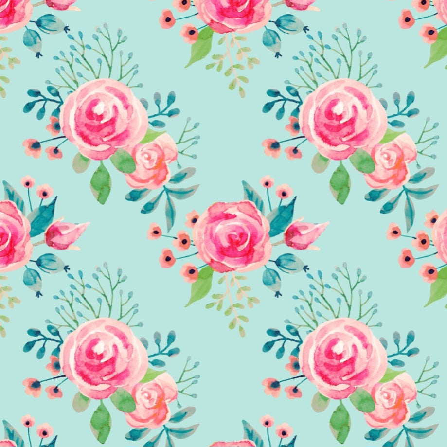 Summer Floral Swim Pre-Cut