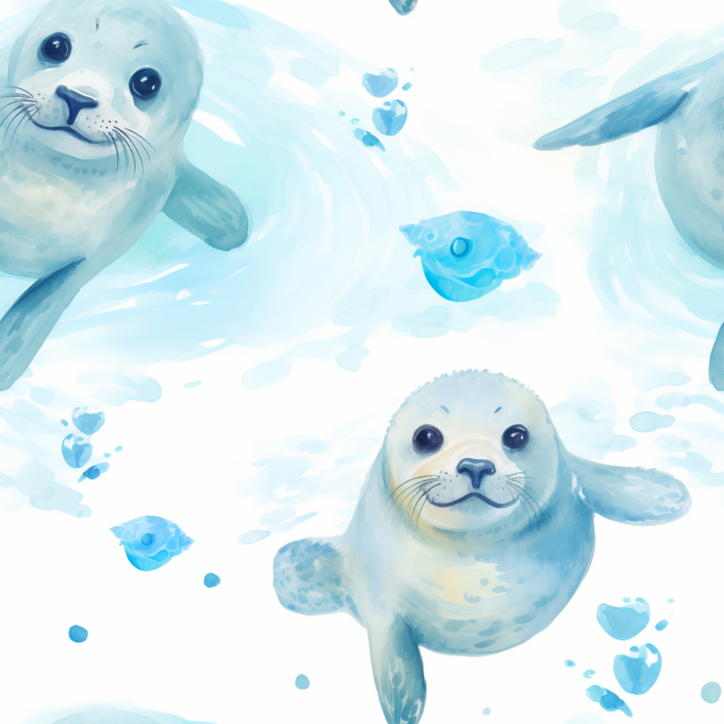 Seals Swim Pre-Cut