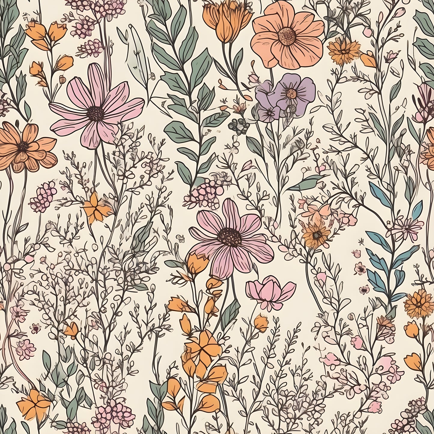 Wildflower Swim Pre-Cut