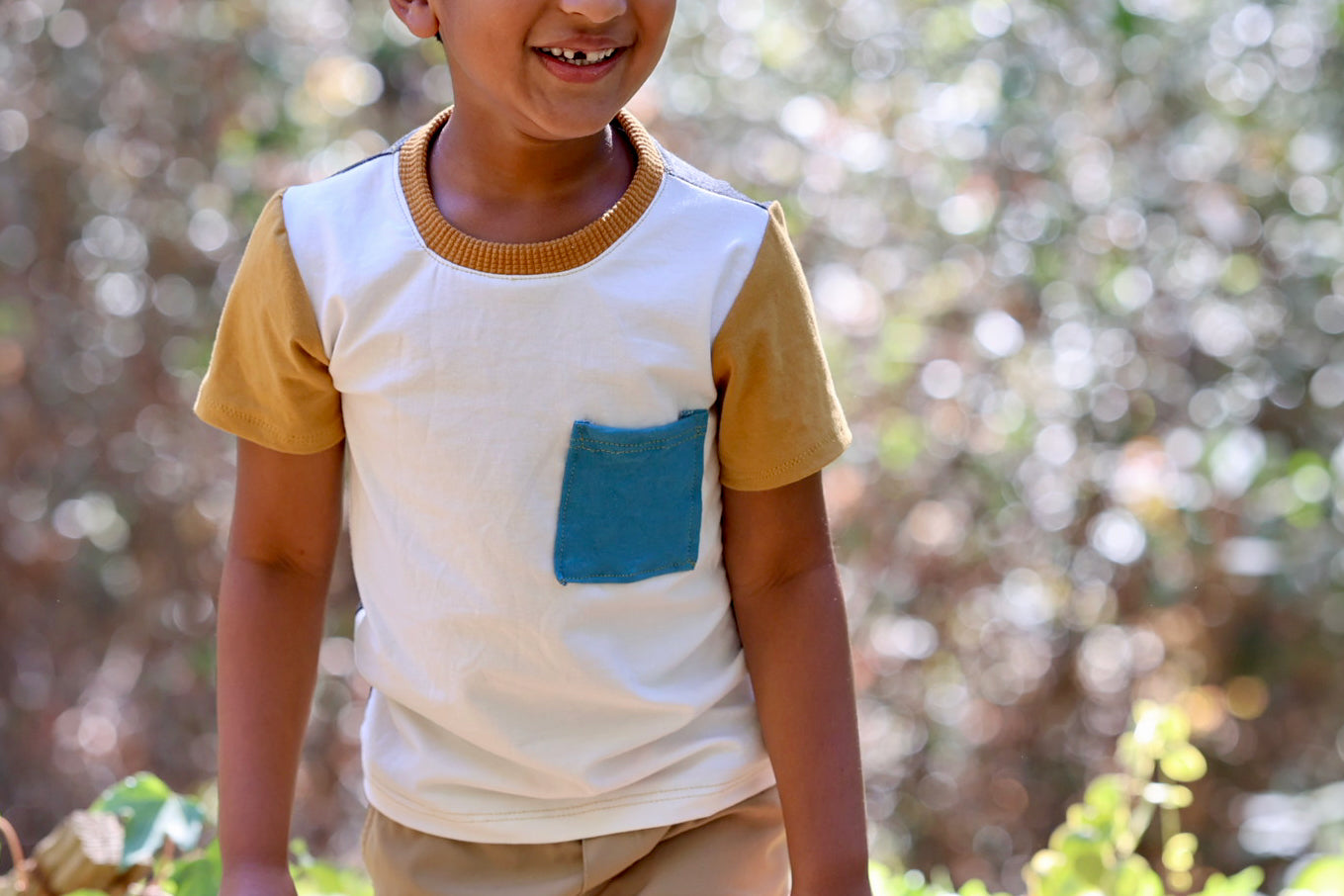 Kid's Not So Basic Tee Sewing Pattern