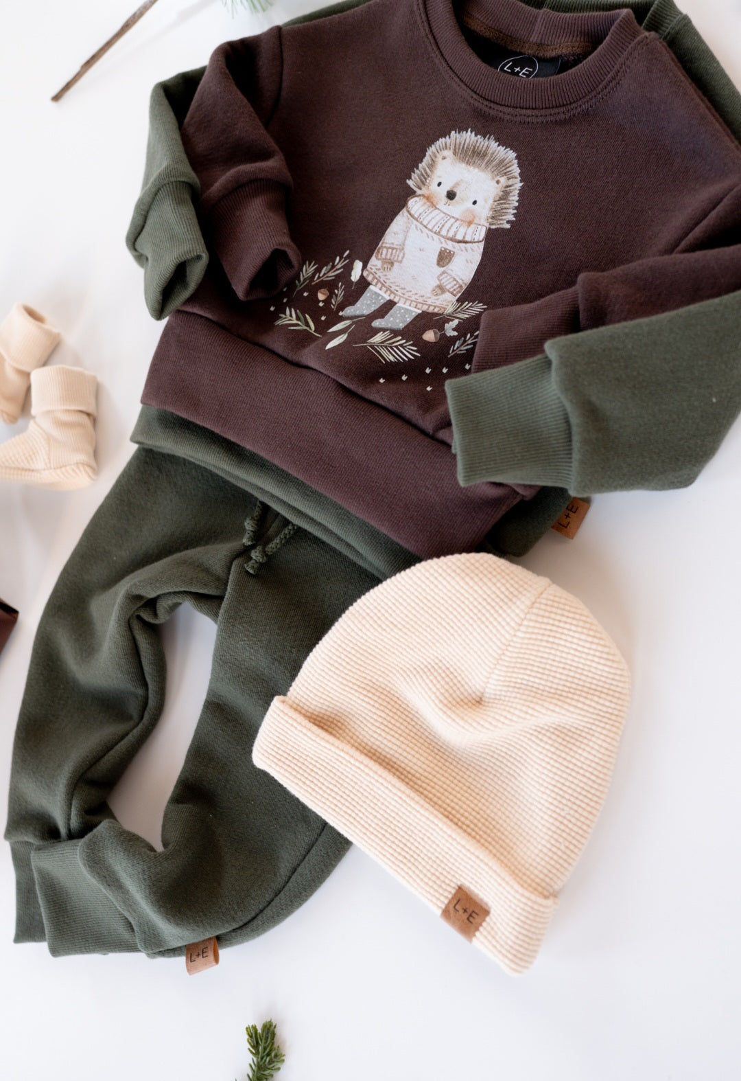 Woodland Winter Collection DTF - Hedgehog