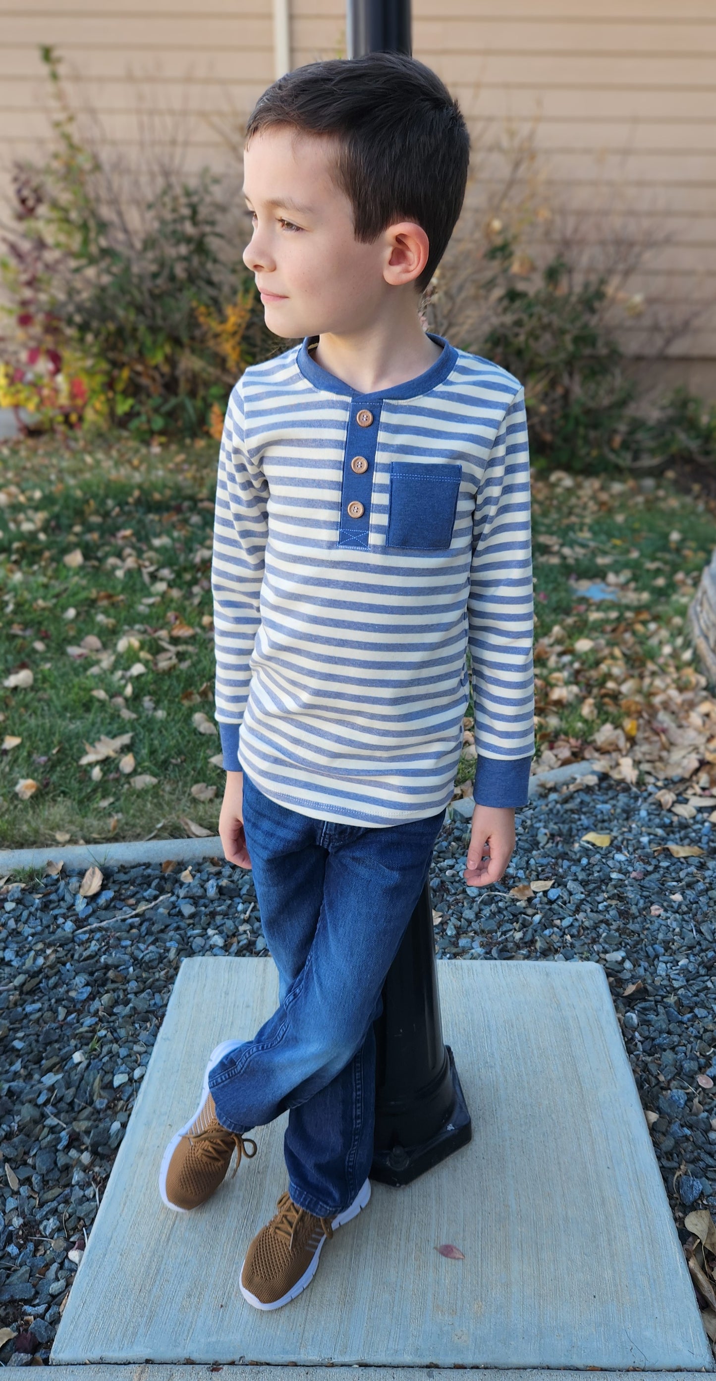 Kid's Not So Basic Tee Sewing Pattern