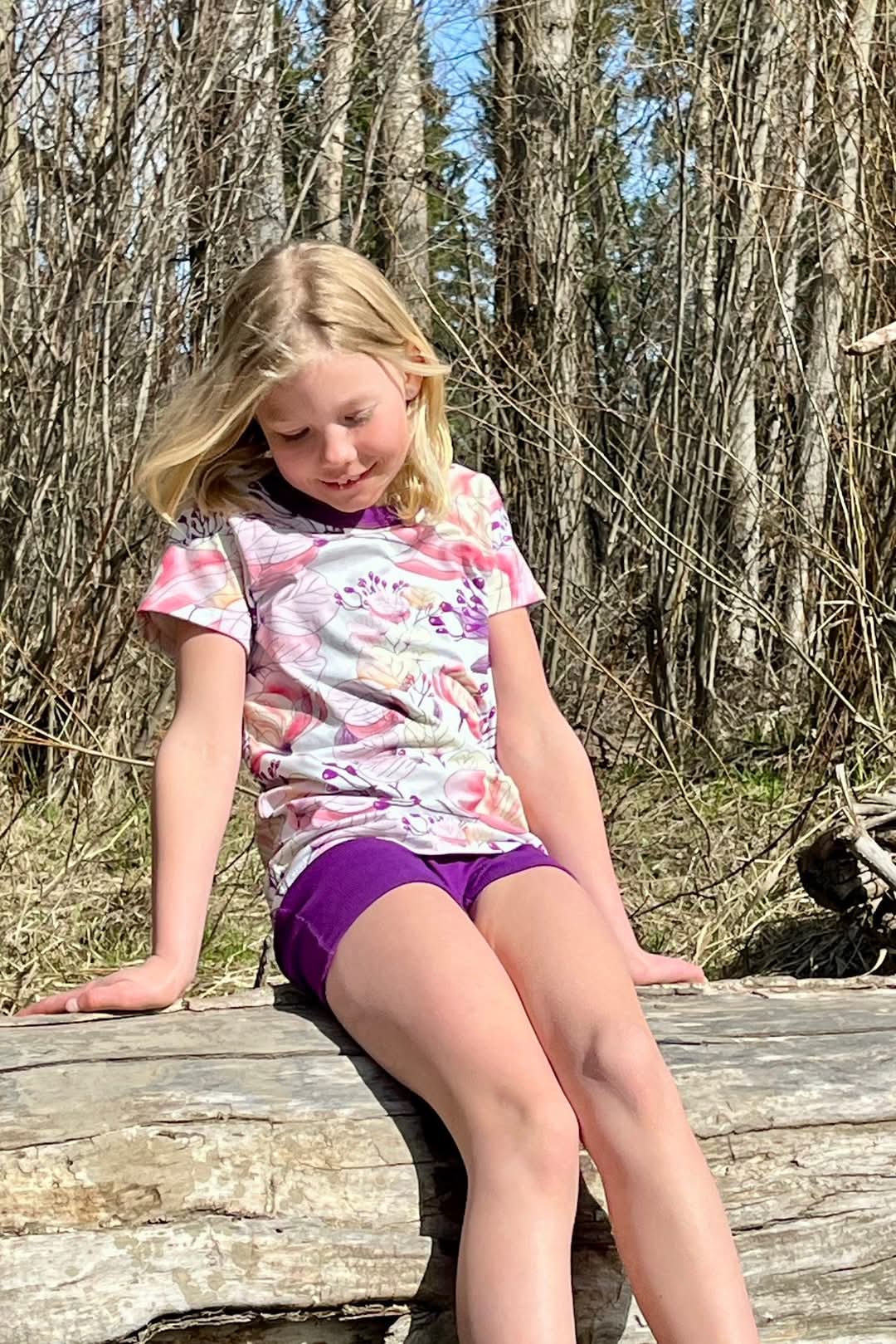 Kid's Biker Shorts Sewing Pattern