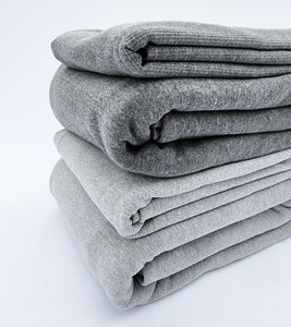 American Milled Stretch Fleece and 2x1 Rib