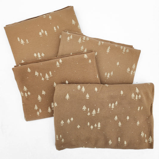 Woodland Winter Collection - Trees on Oak