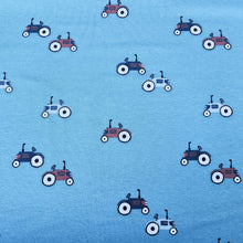 Load image into Gallery viewer, European Printed Jesery Knit - Tractors