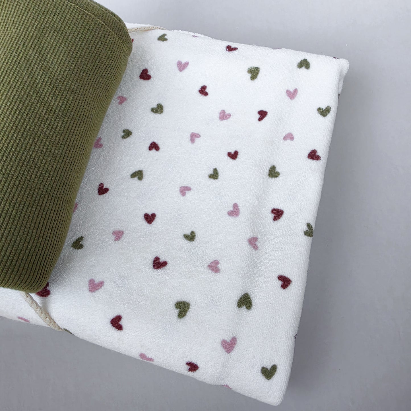 Hearts Sponge Terry Bundle