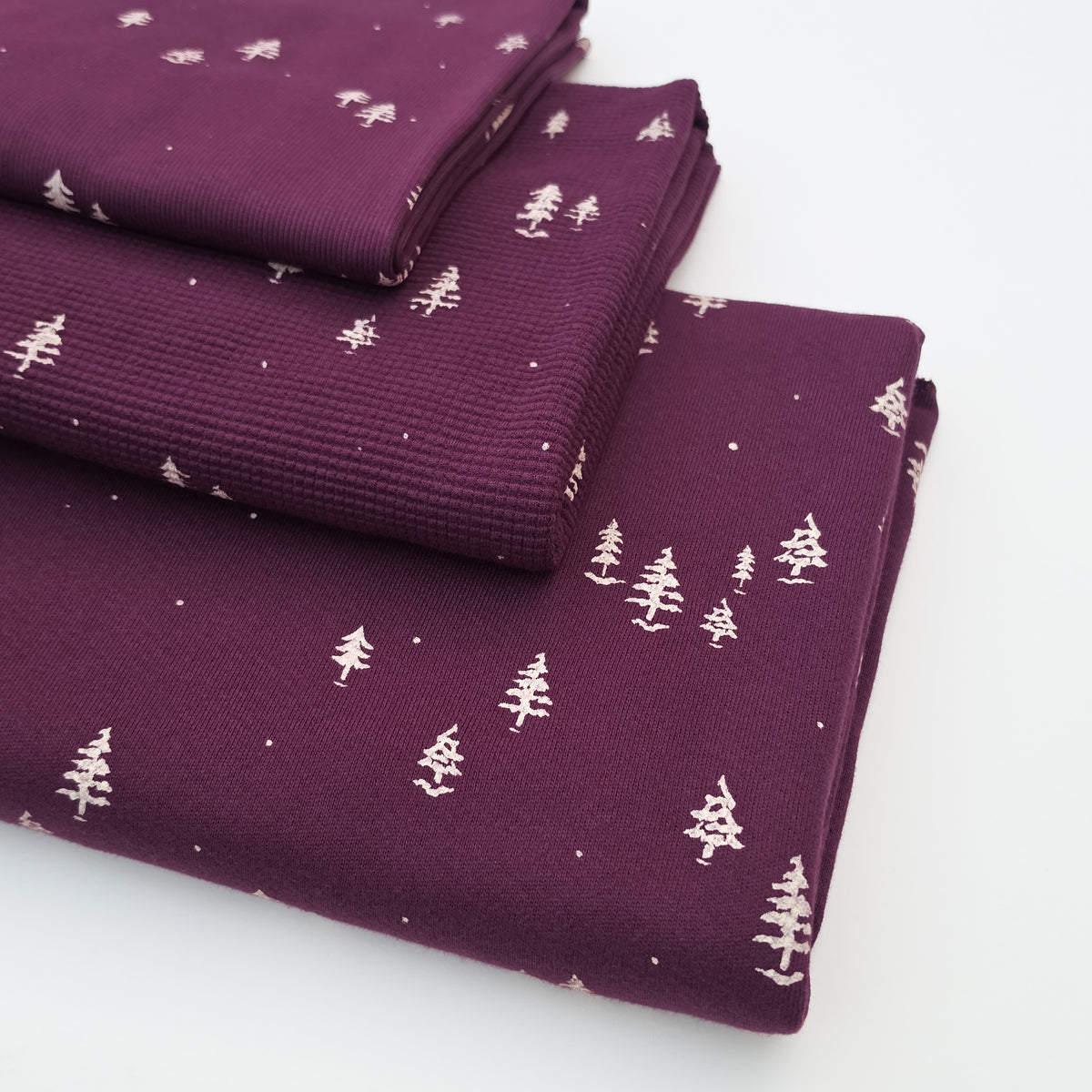 Woodland Winter Collection - Trees on Boysenberry