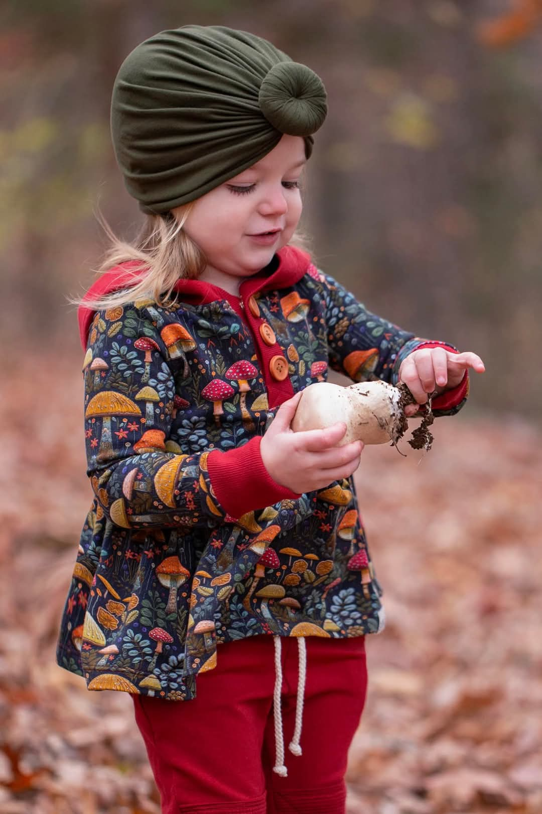 Kid's Henley Hoodie Sewing Pattern