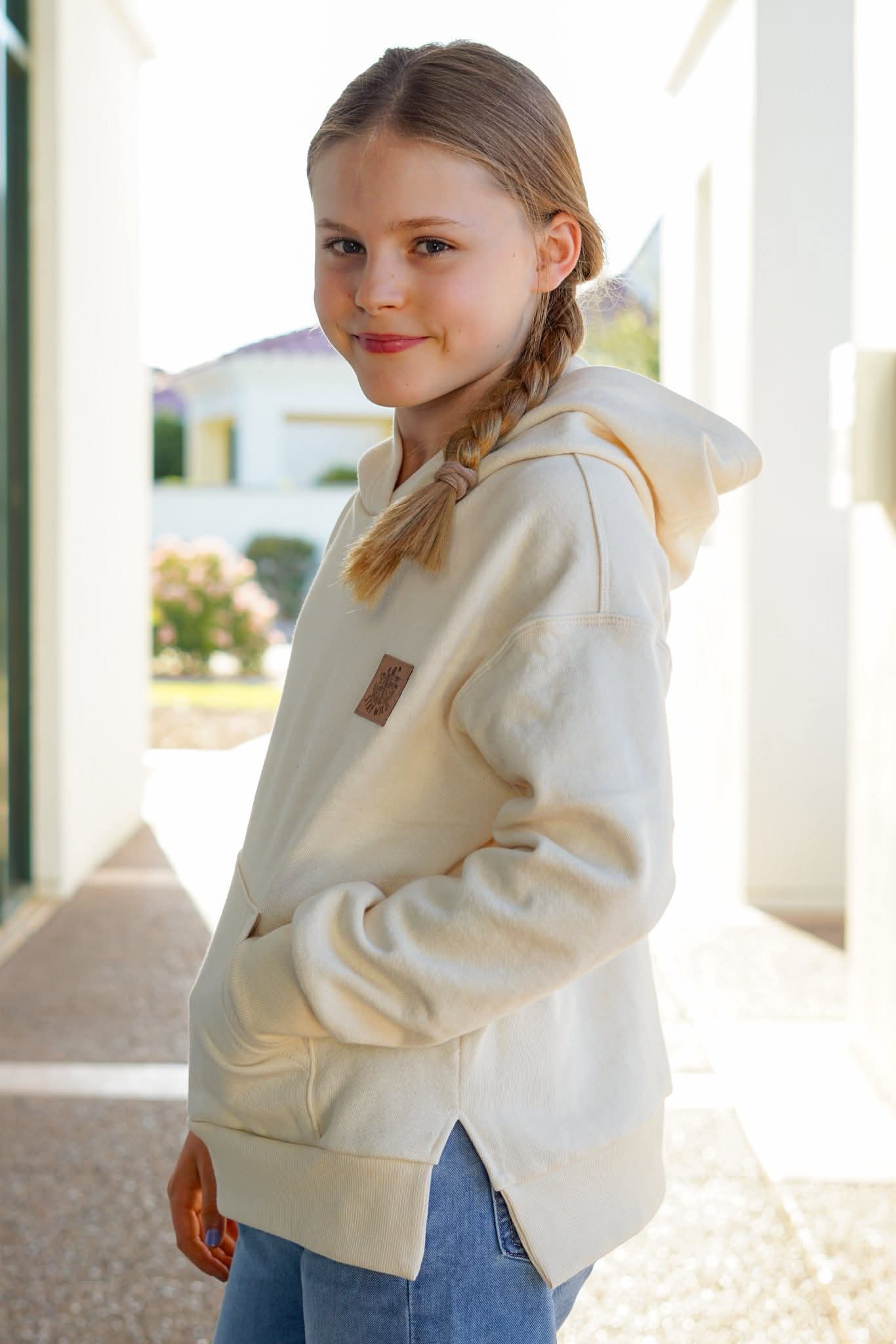 Tween Drop Shoulder Hoodie