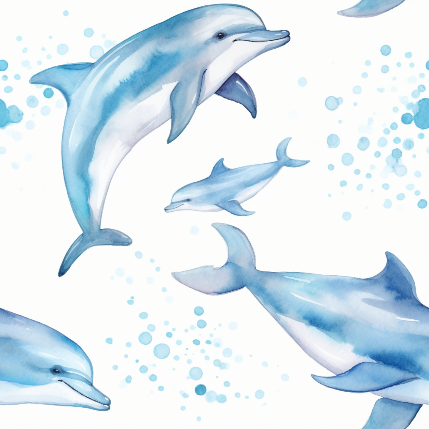 Dolphin Swim Pre-Cut