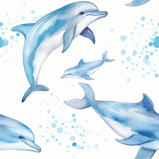 Dolphin Swim Pre-Cut