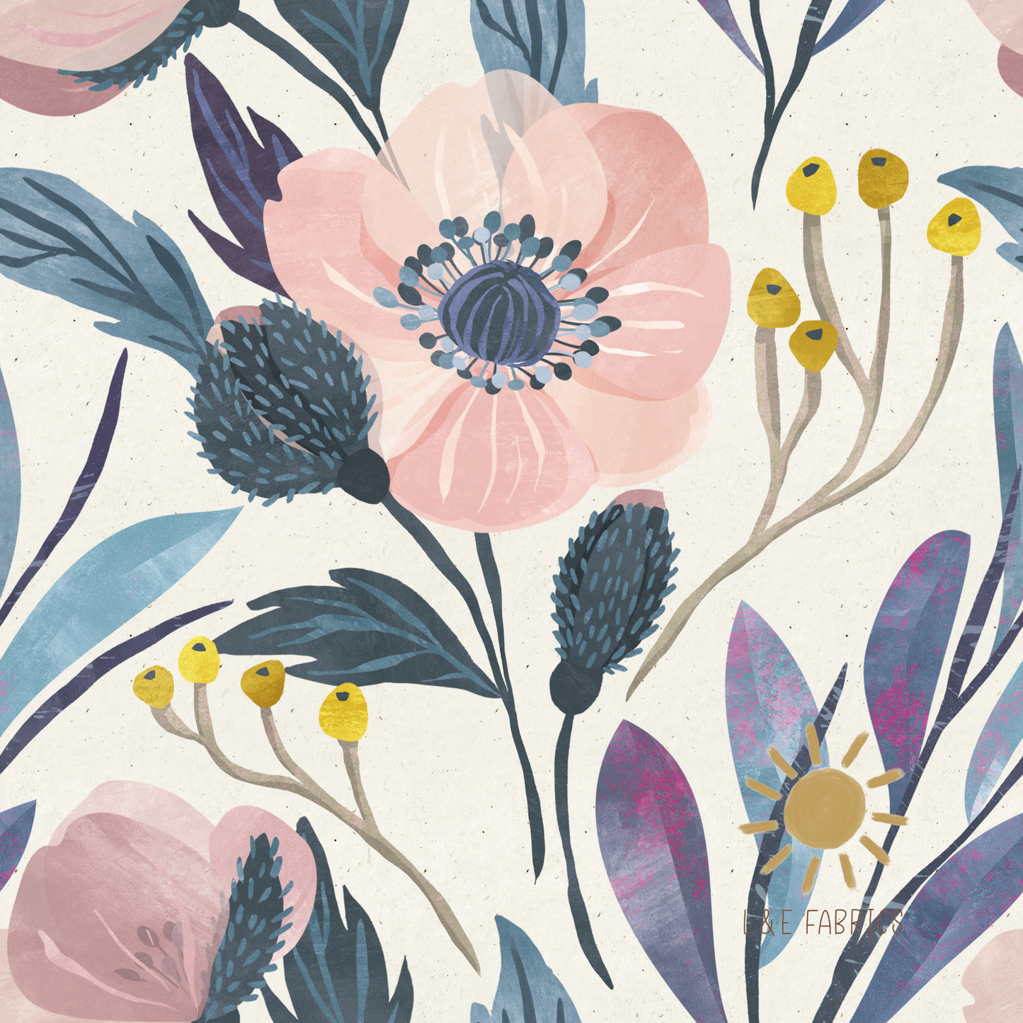 Sunset Rose Floral