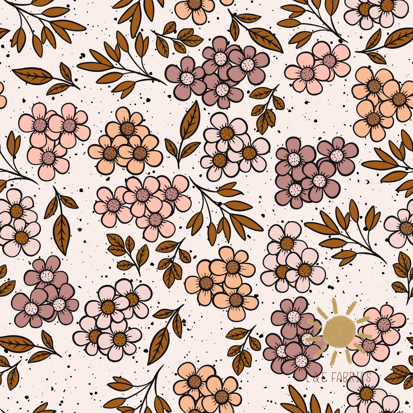 Retro Fall Floral