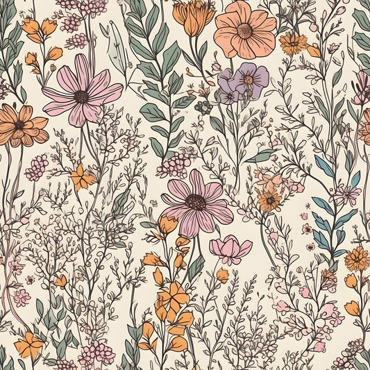Wildflower Swim Pre-Cut